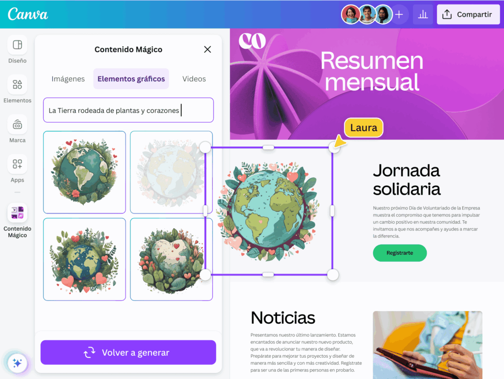 IA para crear imágenes - Genera imágenes con IA | Canva