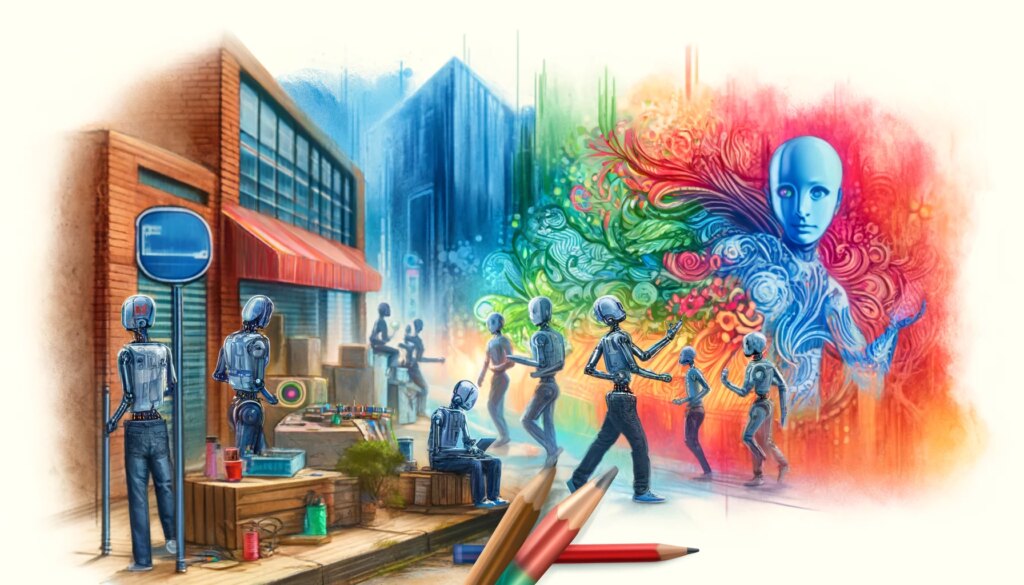 La Inteligencia Artificial en el Arte Callejero: Una Revolución ...